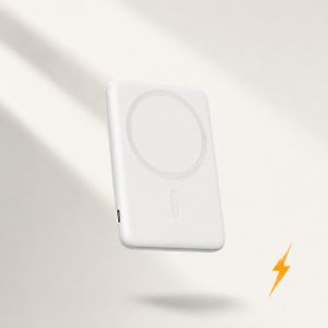 ACEFAST M25 Magnetic Wireless Power Bank — 5,000mAh · 20W · 3-in-1